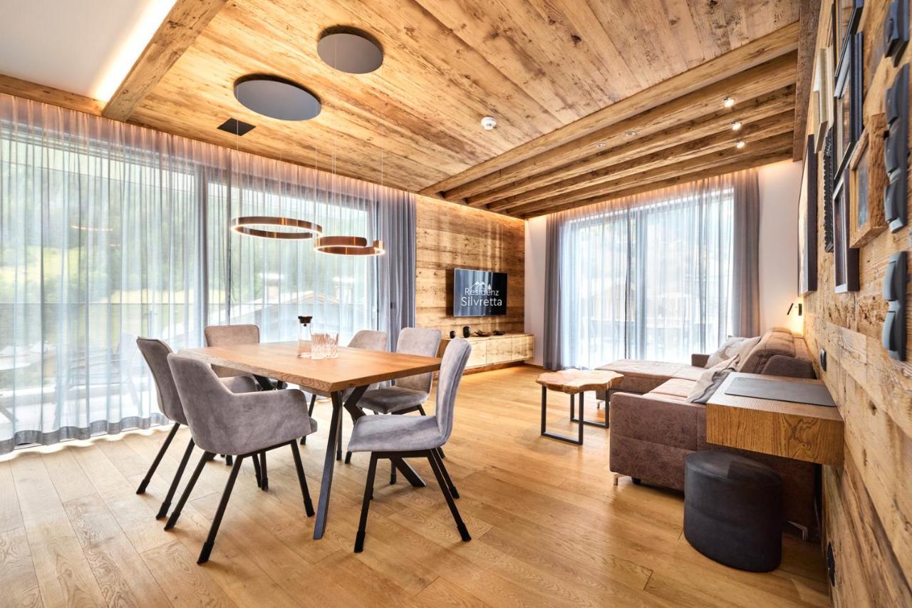 Das Luxurioese Chalet-Apartment In Der Residenz Silvretta - Inklusive Silvretta Card Premium سي المظهر الخارجي الصورة